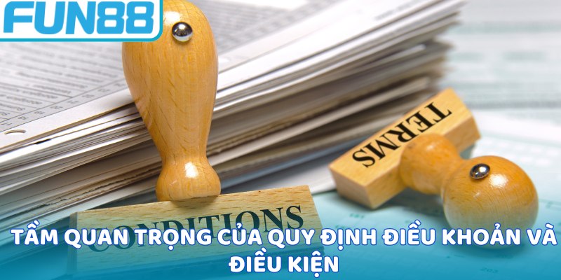 Tầm quan trọng của quy định điều khoản và điều kiện